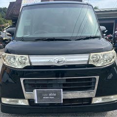 低走行車！走行53000キロ ダイハツ タントカスタム★総額17.8万円★機関良好 内装良好 フルセグTV Bカメラ BT音楽 パワスラ スマキー 修復歴なし！目玉車両！の画像