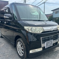 低走行車！走行53000キロ ダイハツ タントカスタム★総額17.8万円★機関良好 内装良好 フルセグTV Bカメラ BT音楽 パワスラ スマキー 修復歴なし！目玉車両！の画像