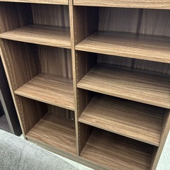 リユースのサカイ東金店 収納棚 こげ茶 ※左引き出し剥がれあり TJ14768の画像