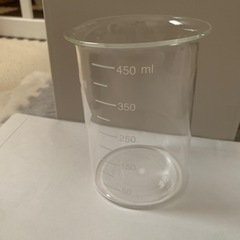 ガラス製　軽量カップの画像