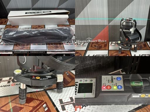値下げしました！【中古】タジマ TAJIMA ZEROBLSN-KJC レーザー墨出し器 バッテリ×1・充電アダプタ付き ※未校正の為ジャンク品扱い【ハンズクラフト佐賀】