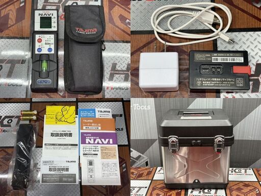 値下げしました！【中古】タジマ TAJIMA ZEROBLSN-KJC レーザー墨出し器 バッテリ×1・充電アダプタ付き ※未校正の為ジャンク品扱い【ハンズクラフト佐賀】