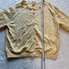 UNIQLO トップス カーディガン 120 110 姉妹コーデ おそろコーデの画像
