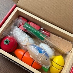 木製おままごとセット／木のおもちゃ／木製がんぐ玩具の画像
