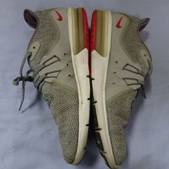 (MM-616)NIKE AIR MAX ナイキ エアマックス 26.5cm グレー 中古の画像