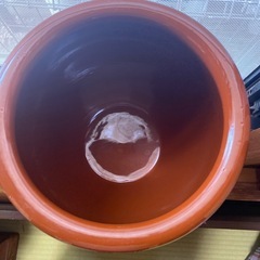 漬物容器　陶器の画像