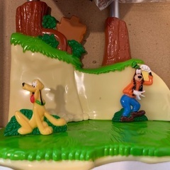 ディズニー 振り子時計 レトロの画像
