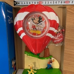 ディズニー 振り子時計 レトロの画像