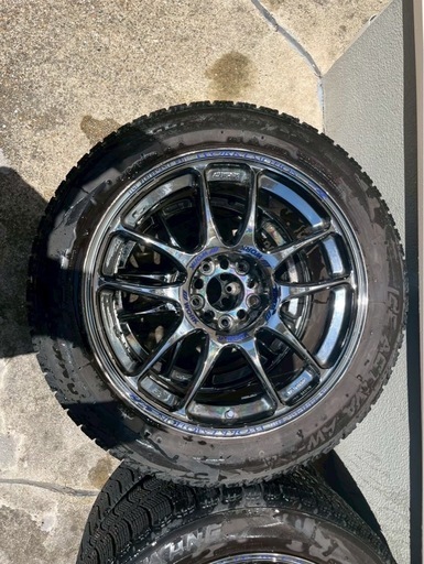 WORK EMOTION CR Kai 18インチ　バリ山