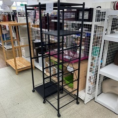 リユースのサカイ東金店 スチールラック 黒 TJ14772の画像