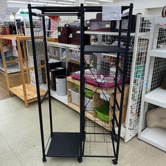 リユースのサカイ東金店 スチールラック 黒 TJ14772の画像