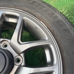 64ジムニー 純正ホイール 1本 タイヤ付きの画像