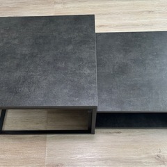 【美品】LOWYAネストテーブルの画像