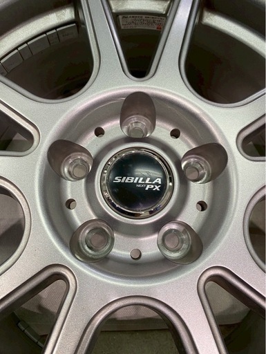 129 SIBILLA NEXT PX ホイール スタッドレスタイヤ195/45R17 17インチ バリ溝 4本セット 2022年製