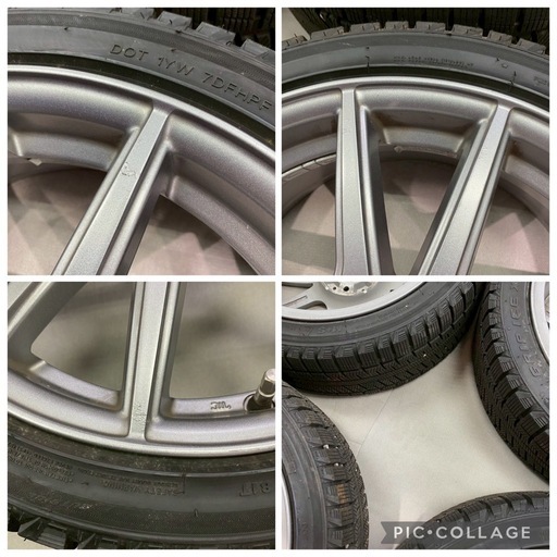 129 SIBILLA NEXT PX ホイール スタッドレスタイヤ195/45R17 17インチ バリ溝 4本セット 2022年製