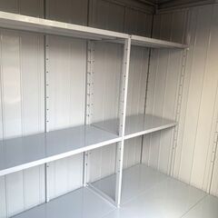 INABA  ｲﾅﾊﾞ 物置  巨大倉庫  フォルタ 収納庫 鍵付き 【ユーズドユーズ名古屋天白店】 JM-001の画像