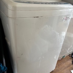 1000点差し上げます。TOSHIBA 6㎏洗濯機
の画像