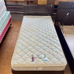 A1553🌟激安‼️シングルベッドマットレスセット　🌟配送・設置♻️の画像