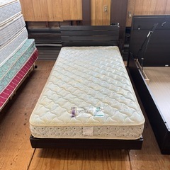 A1553🌟激安‼️シングルベッドマットレスセット　🌟配送・設置♻️の画像