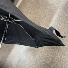 ブラック折り畳み傘の画像