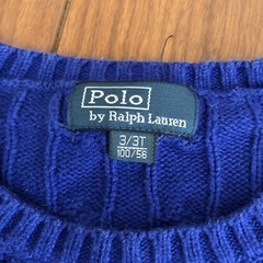 キッズPOLOラルフローレンセーターの画像