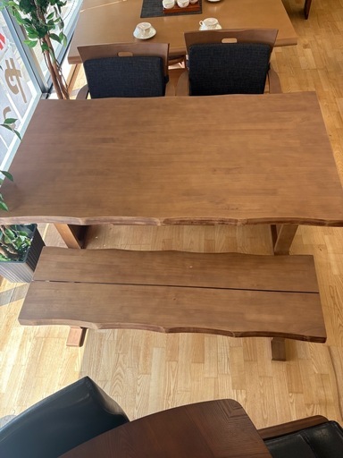 N1090★ダイニング4点セット★ダイニングテーブル★幅1500mm