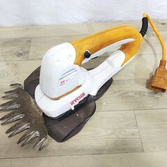 △ RYOBI リョービ バリカン 芝生バリカン ヘッジトリマー 芝刈り機 AB-1610 動作良好 傷、汚れ、サビあり 現状渡しの画像