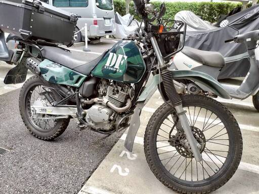 バイク★DF200E★ノーマル車★SH42A・ミリタリーカラー・SUZUKI 検）ジェベル200 DF125E バイク☆DF200E☆ノーマル車☆SH42A・ミリタリーカラー・SUZUKI 検