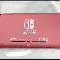ほぼ未使用 ニンテンドースイッチ ライト コーラル Nintendo Switch Lite 任天堂 の画像