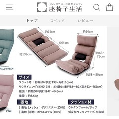 腰の神様がくれた座椅子の画像