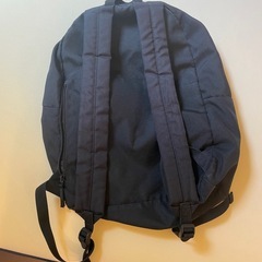 無印良品　黒　リュック
の画像
