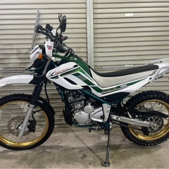 ヤマハ セロー250 DG31J ファイナルエディション　 実働　車体　動画有り　DELTAマフラー ZETAハンドル　ZETAバイザー　ZETAハンドガード　の画像