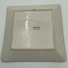 スクエアプレート鳥　2枚の画像