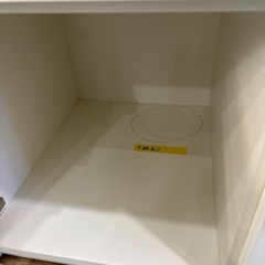 ★配送可【食器棚 ホワイト】ソフトクローズつき付き★年製 クリーニング済/6ヶ月保証付き 【管理番号】桒の画像