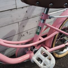 ◆ASAHI CYCLE(アサヒサイクル) リトルフェリーク 子ども用自転車 16インチ ピンク 補助輪付き◆の画像