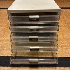 デスク収納ケース（お譲り主決定済み）の画像