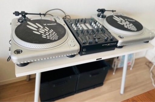 DJミサキサー ターンテーブル DJデスク セット