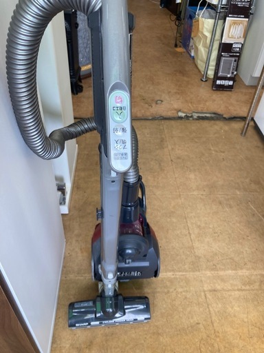 SHARP サイクロン式クリーナー プラズマクラスター搭載 レッド系 EC-PX210-R リサイクルショップ宮崎屋　佐土原店　25.9.18F