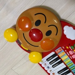 【ジャンク品】アンパンマン　ピアノ　キーボード　おもちゃの画像