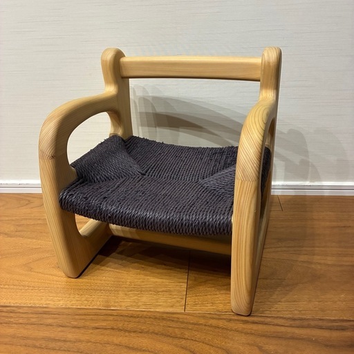 ヒノキ 木製キッズチェア funnyfurni