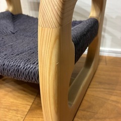 ヒノキ 木製キッズチェア funnyfurniの画像