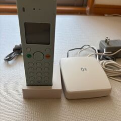 ±0 (プラスマイナスゼロ)　コードレス電話機　IP電話対応　動作確認済みの画像
