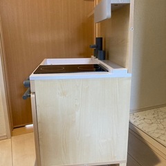 【美品】おままごとキッチンの画像