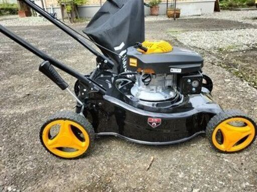 HAIGE エンジン式芝刈機 (手押し式 )「集草袋付き 」3.5馬力 刈幅46cm