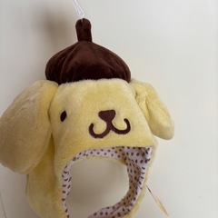 ポムポムプリン  着ぐるみ帽子　かぶりものの画像