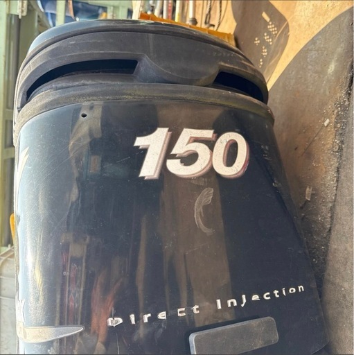 《徳島県引取》船外機 マーキュリー MERCURY 琵琶湖適用　　150馬力　船ポートエンジン ジャック　 直接引取歓迎