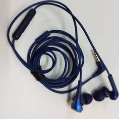 【未使用に近い】audio-technica ATH-CKS550Xis 有線イヤホン/ブルーの画像
