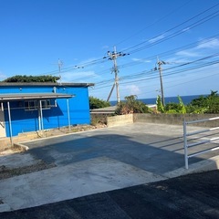 奄美、沖永良部島の海が見える高台の一軒家！
