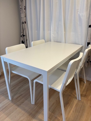 【成約済み】IKEAダイニングセット(ヴァングスタ/テオドレス)