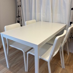 IKEAダイニングセット(ヴァングスタ/テオドレス)の画像